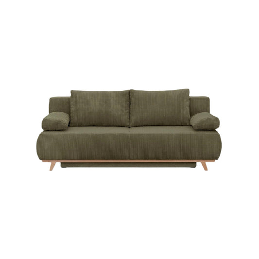 Sofa for living room use in fabric upholstery - 180 x 90 x 85